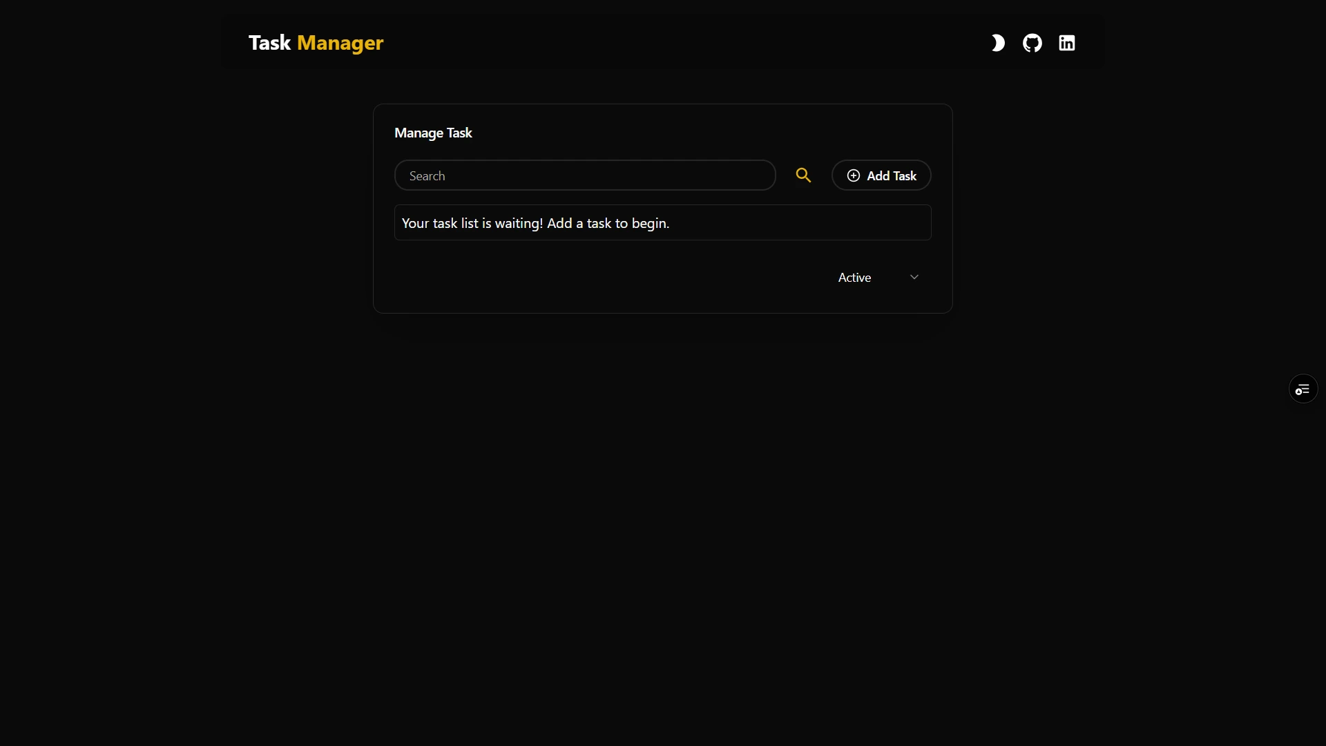 Task Manager preview
